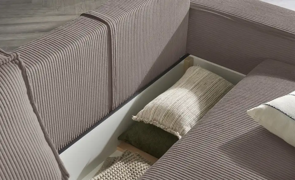 uno Ecksofa Fjord mit Schlaffunktion, Detailansicht