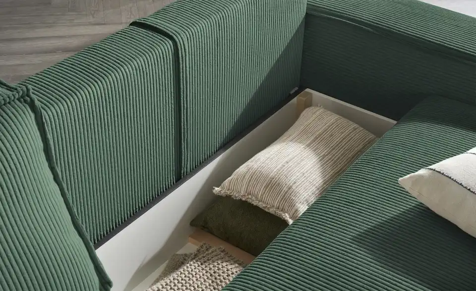 uno Ecksofa Fjord mit Schlaffunktion, Detailansicht