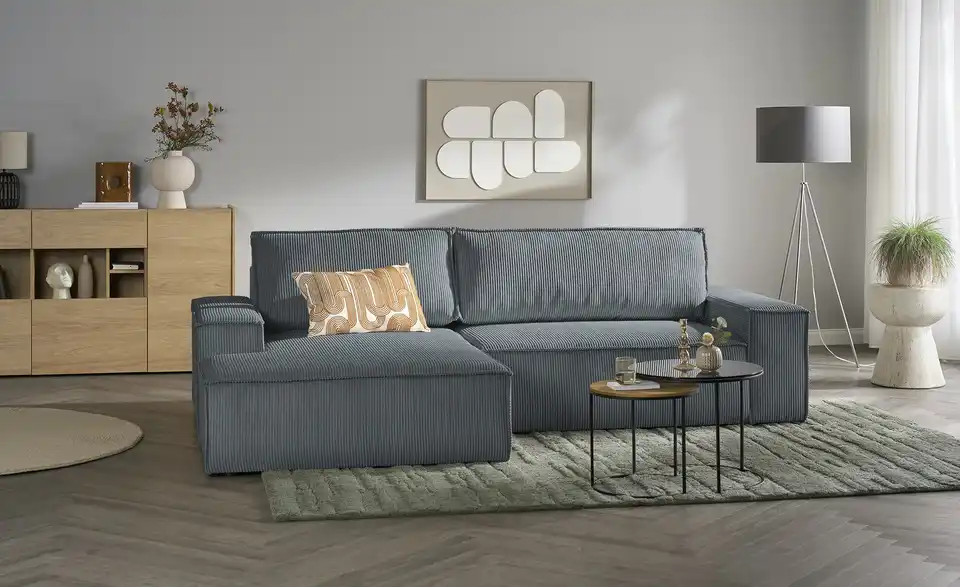 uno Ecksofa Fjord mit Schlaffunktion, in Wohnsituation