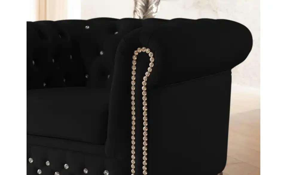 S-STYLE Chesterfield Sessel Cleo Blink, Detailansicht