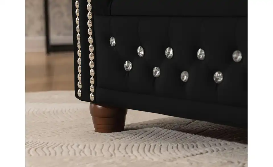 S-STYLE Chesterfield Sessel Cleo Blink, Detailansicht