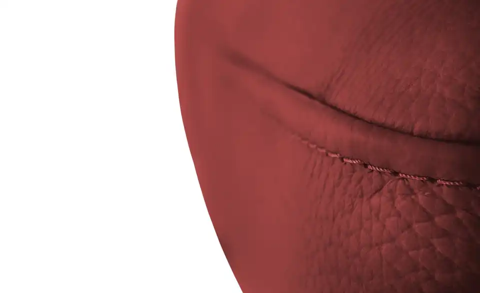 Max Schelling Ledersofa Maximum mit Kufengestell, Detailansicht