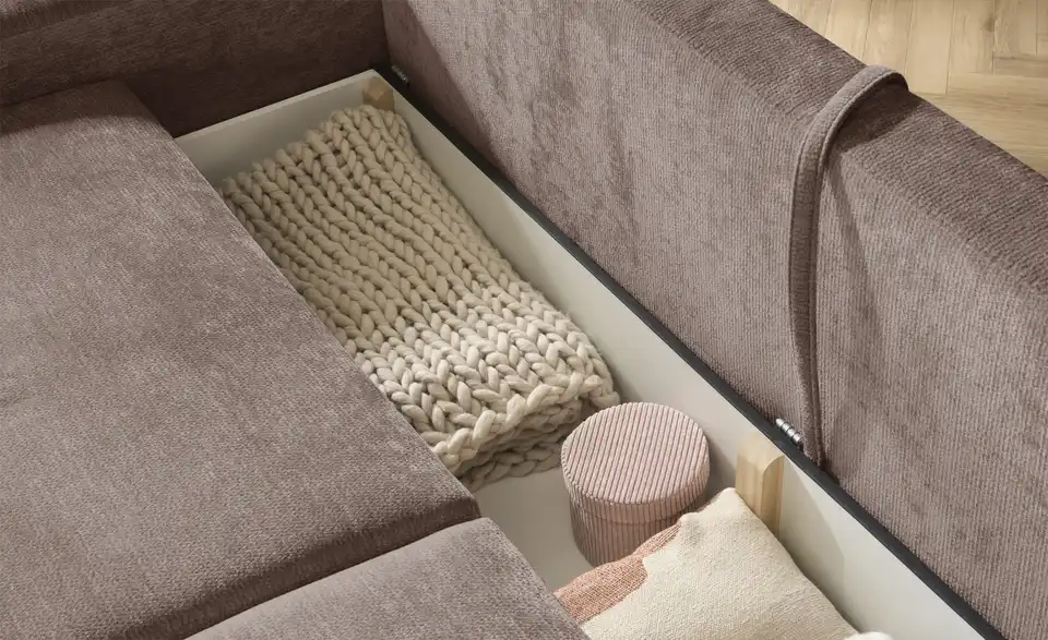 uno Schlafsofa Bouli mit Bettkasten, Detailansicht