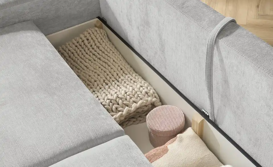 uno Schlafsofa Bouli mit Bettkasten, Detailansicht