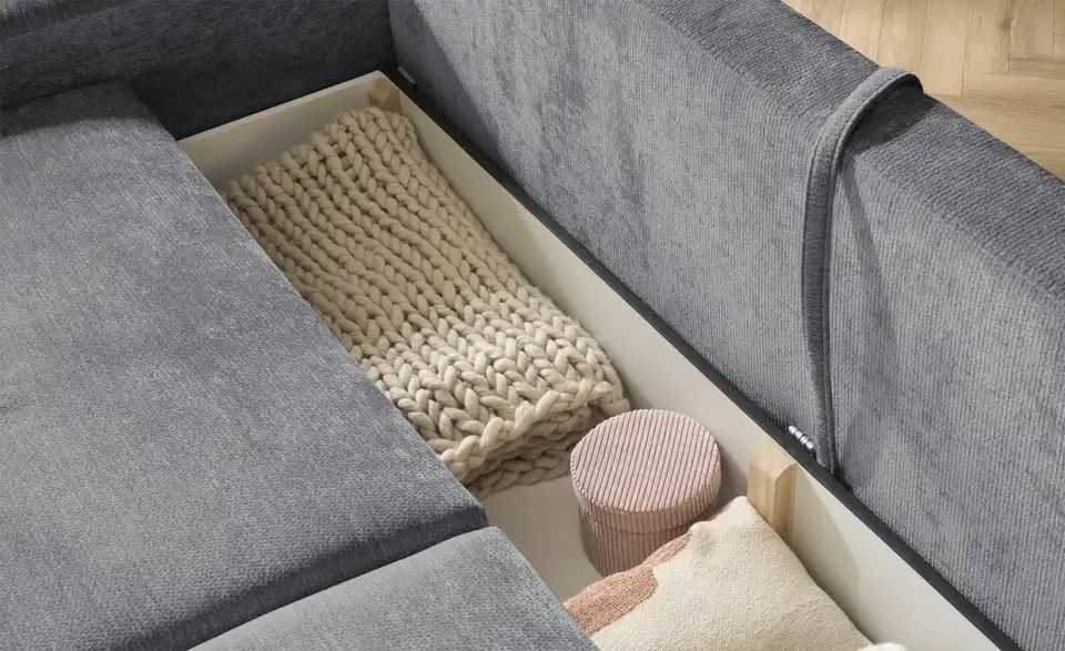 uno Schlafsofa Bouli mit Bettkasten, Detailansicht