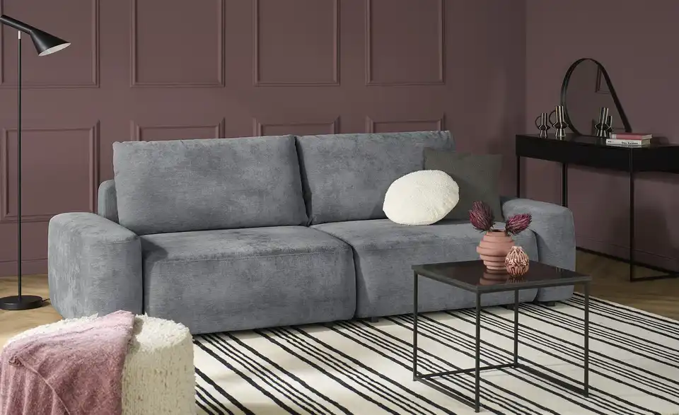 uno Schlafsofa Bouli mit Bettkasten, in Wohnsituation