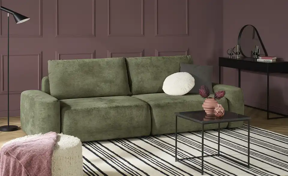 uno Schlafsofa Bouli mit Bettkasten, in Wohnsituation