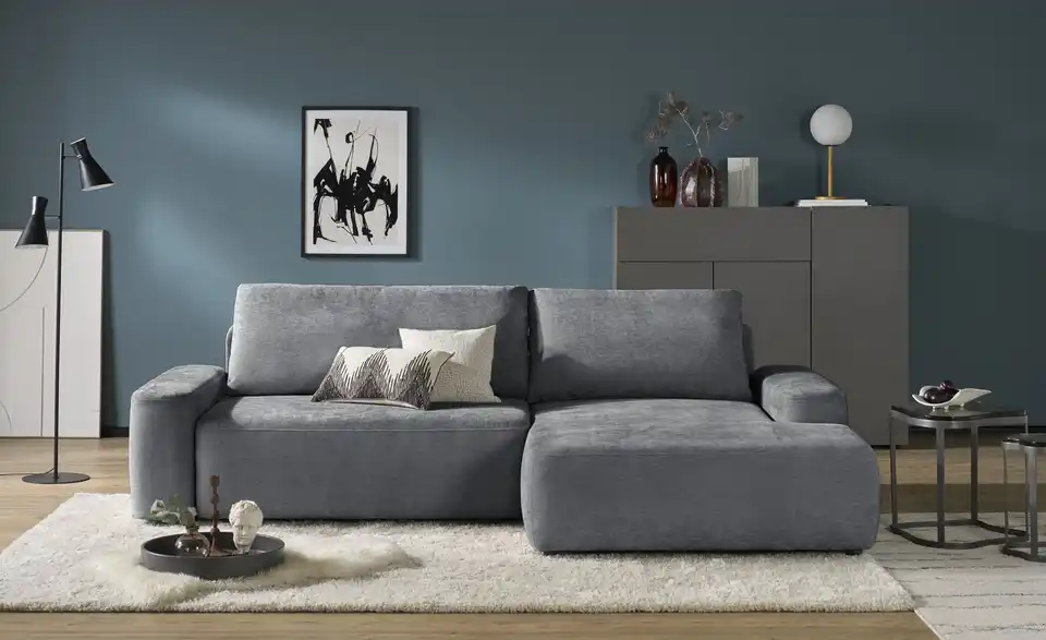 uno Ecksofa Bouli mit Schlaffunktion, Frontansicht