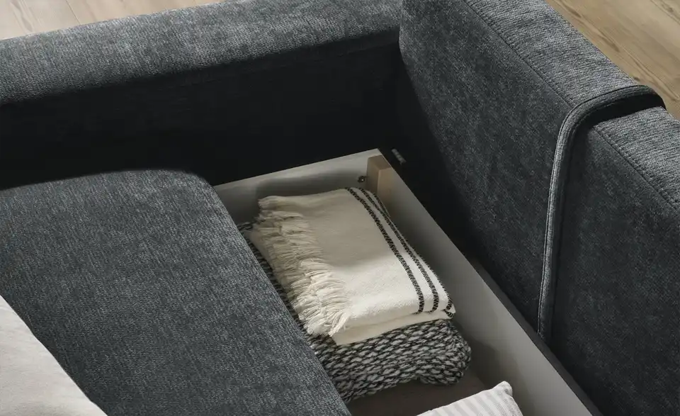 uno Ecksofa Bouli mit Schlaffunktion, Detailansicht