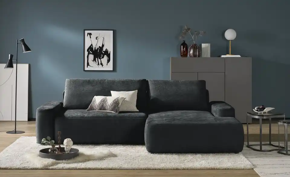 uno Ecksofa Bouli mit Schlaffunktion, Frontansicht