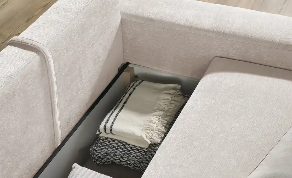 uno Ecksofa Bouli mit Schlaffunktion, Detailansicht