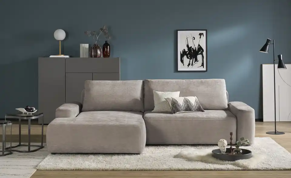 uno Ecksofa Bouli mit Schlaffunktion, Frontansicht