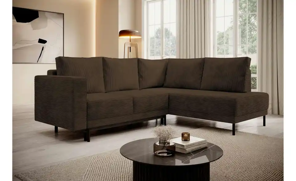 Selsey Ecksofa Rodario mit Schlaffunktion, in Wohnsituation