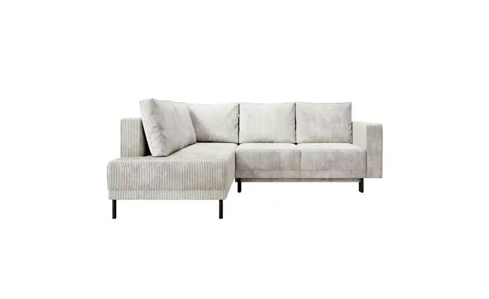 Selsey Ecksofa Rodario mit Schlaffunktion, Frontansicht