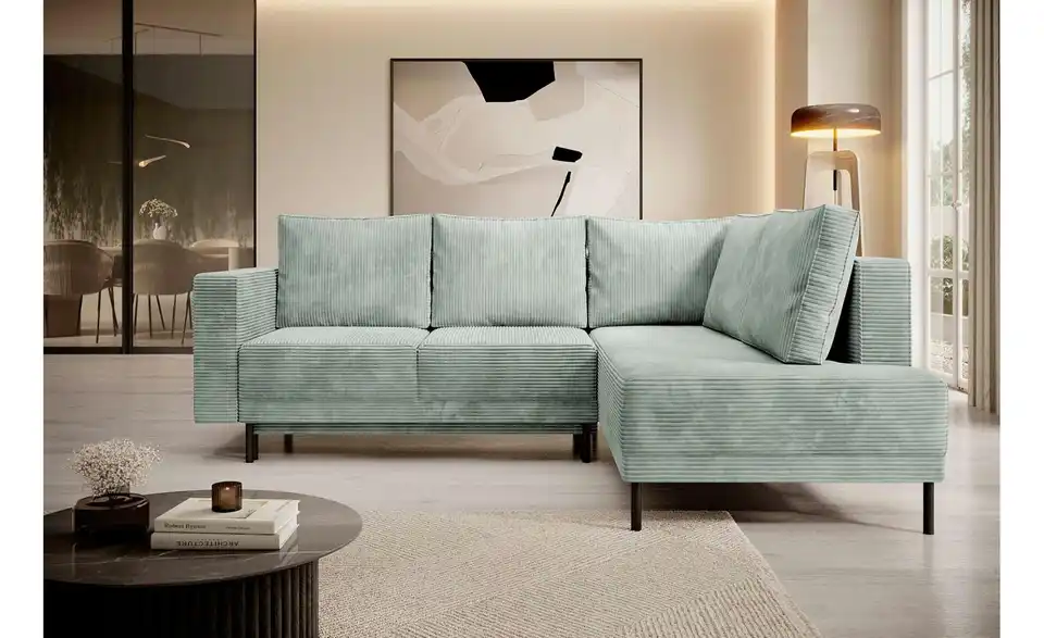 Selsey Ecksofa Rodario mit Schlaffunktion, in Wohnsituation