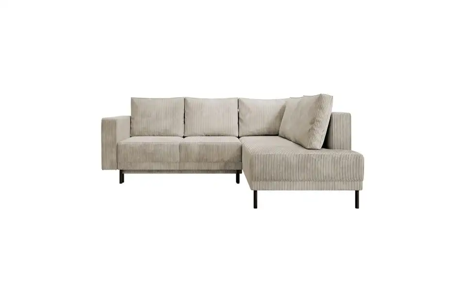 Selsey Ecksofa Rodario mit Schlaffunktion, Frontansicht