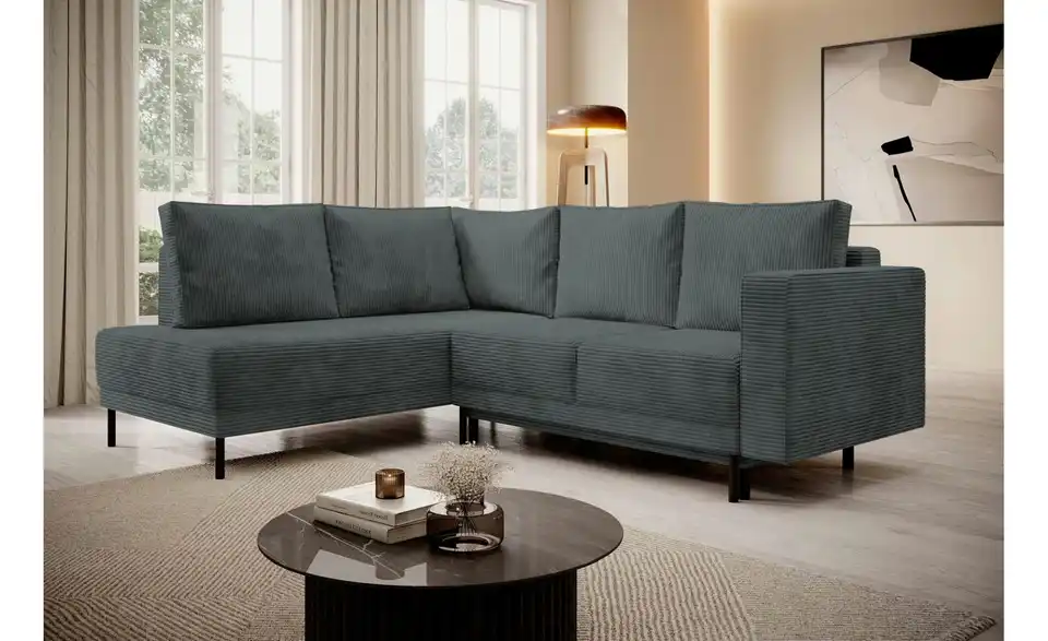 Selsey Ecksofa Rodario mit Schlaffunktion, in Wohnsituation