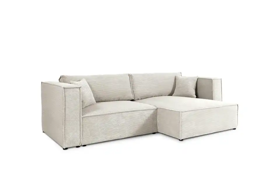 Ecksofa Keymon mit Schlaffunktion, Perspektive