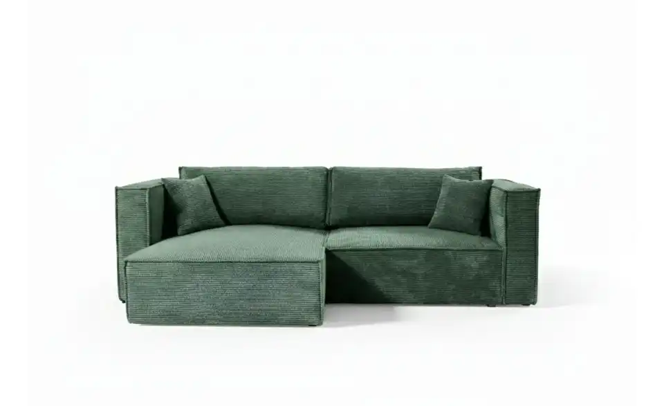 Ecksofa Keymon mit Schlaffunktion, Frontansicht