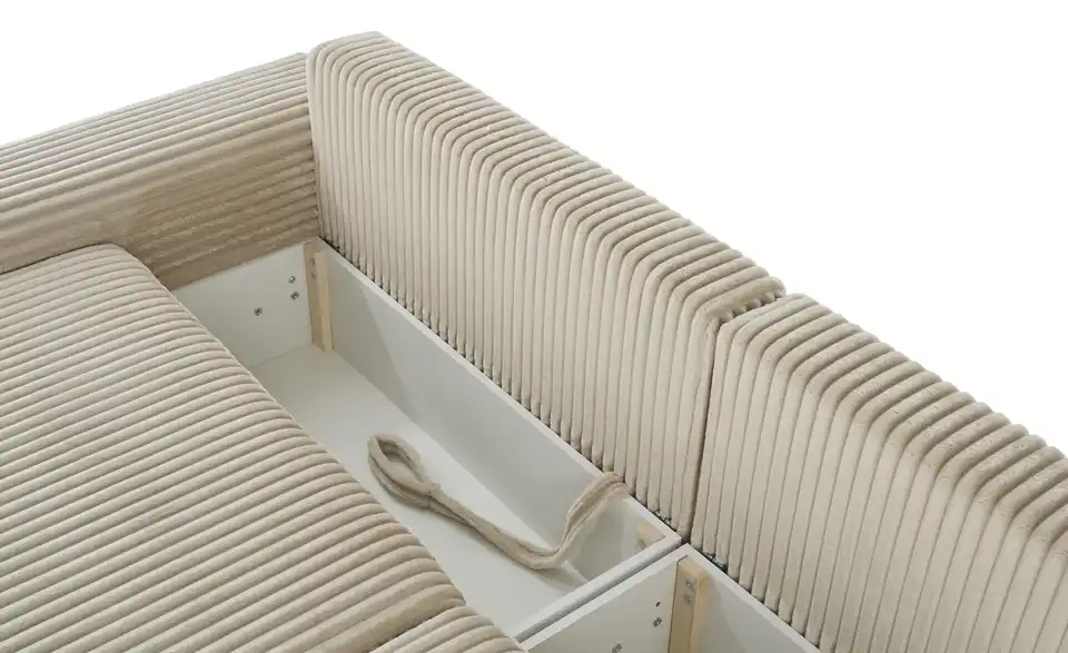 Big Sofa Jolena mit Schlaffunktion, Detailansicht