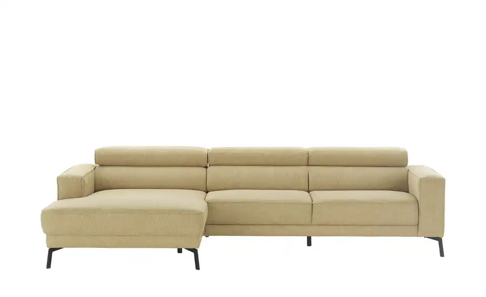 Loop your Style Ecksofa Como mit Sitzvorzug, Frontansicht