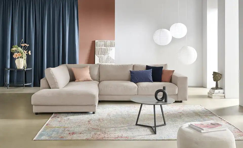 Jette Home Ecksofa Sila Cord, in Wohnsituation