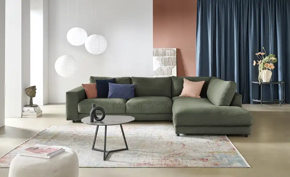 Jette Home Ecksofa Sila Cord, in Wohnsituation
