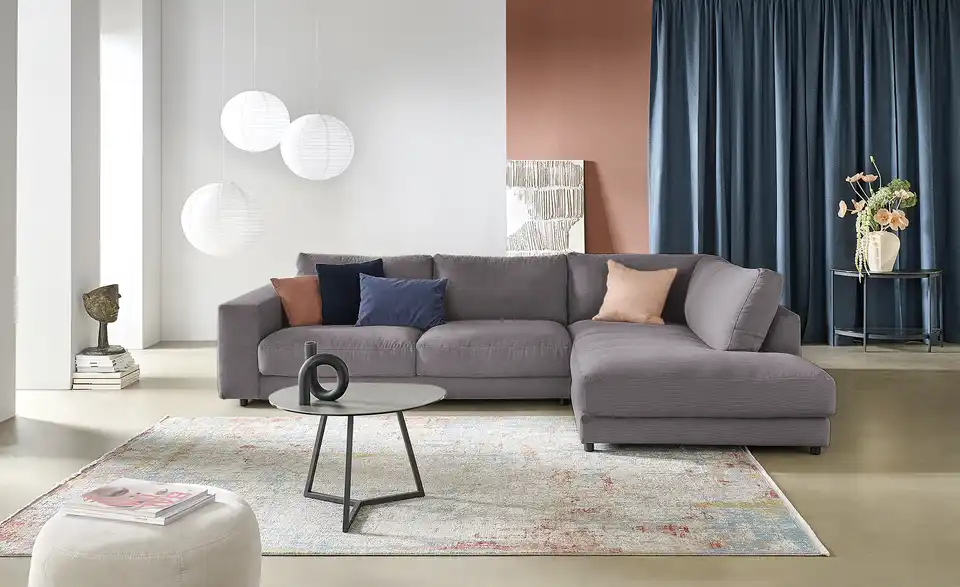 Jette Home Ecksofa Sila Cord, in Wohnsituation