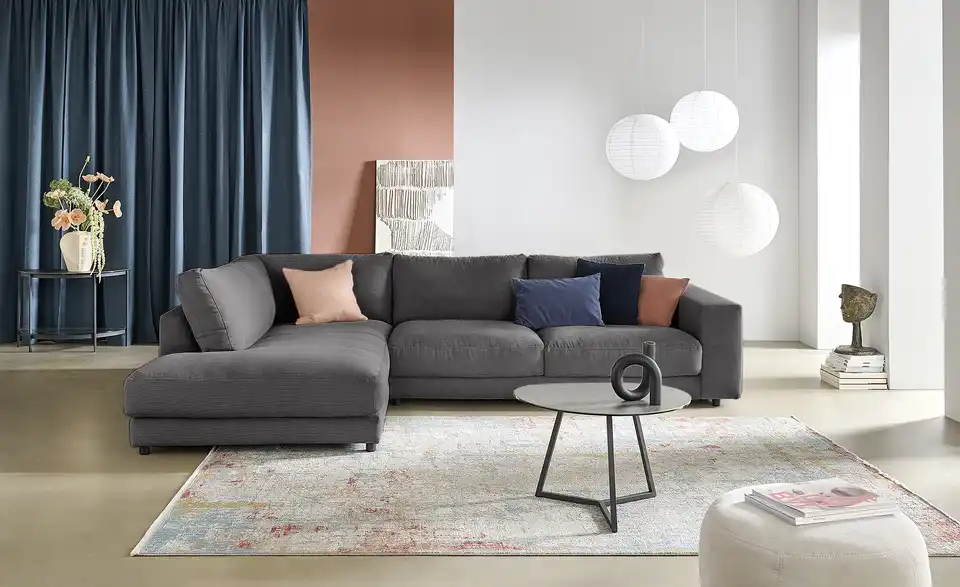 Jette Home Ecksofa Sila Cord, in Wohnsituation