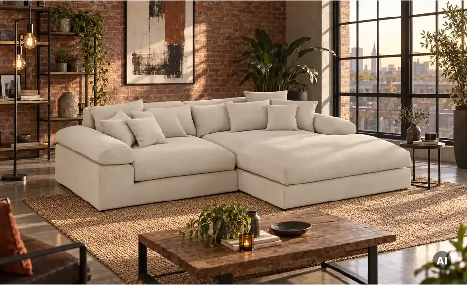smart Ecksofa Lianea, in Wohnsituation