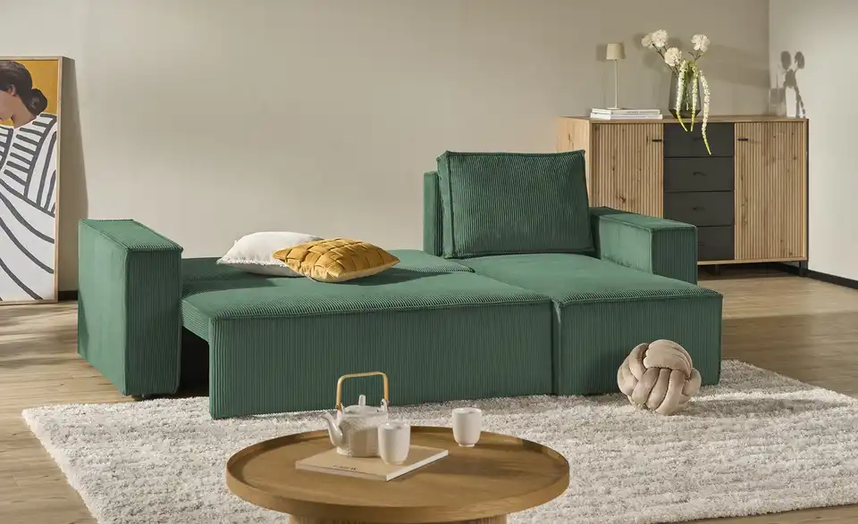Ecksofa Xabia mit Schlaffunktion, Funktionsansicht