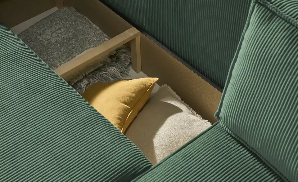 Ecksofa Xabia mit Schlaffunktion, Detailansicht