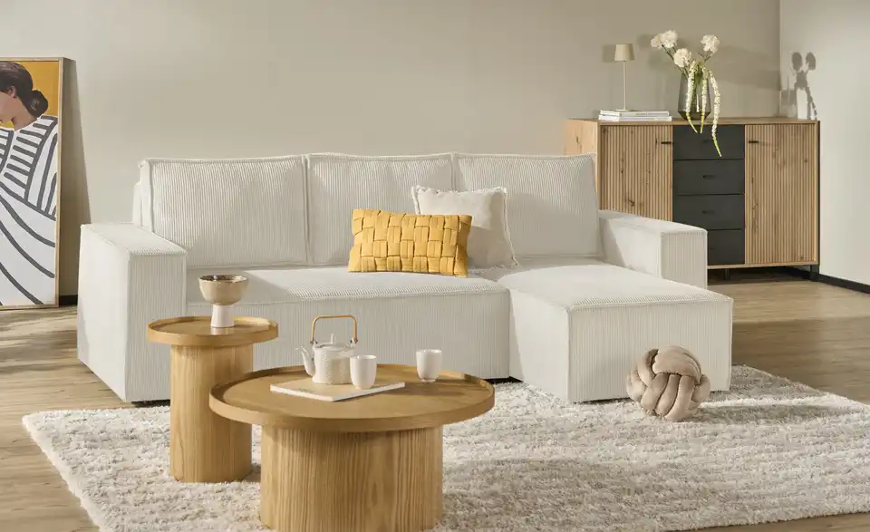 Ecksofa Xabia mit Schlaffunktion, Perspektive