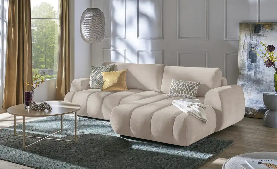 uno Ecksofa Passo mit Schlaffunktion, in Wohnsituation