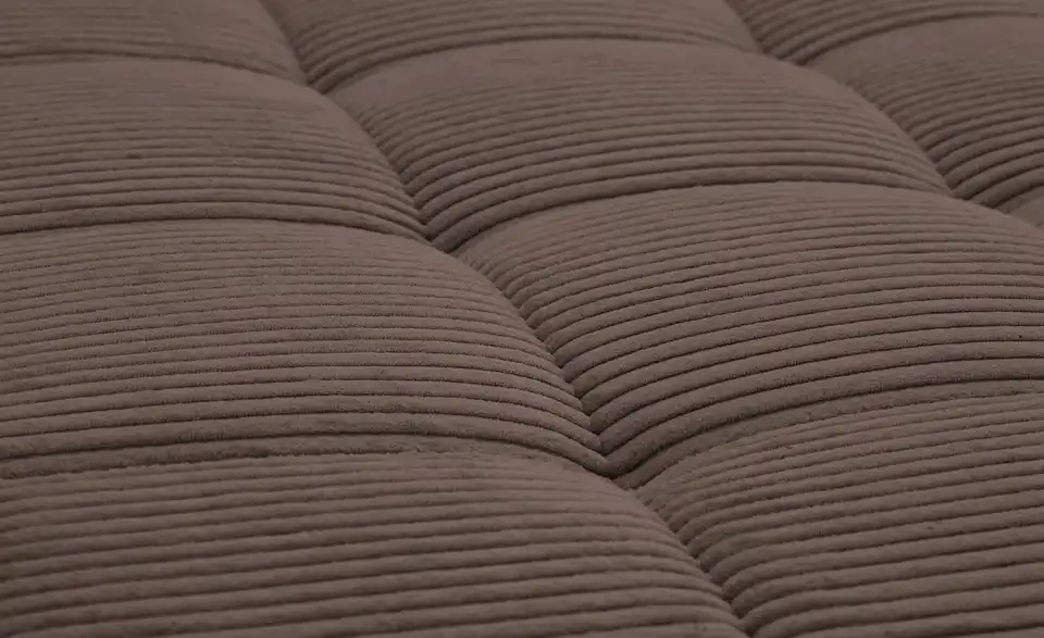 Ecksofa Arte mit verstellbaren Kopfstützen, Detailansicht