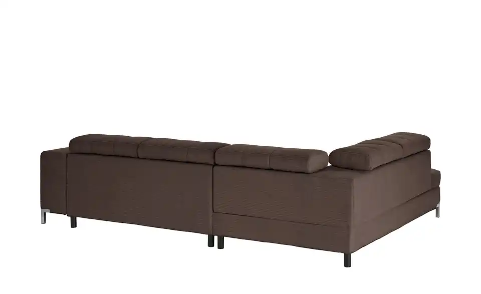 Ecksofa Arte mit verstellbaren Kopfstützen, Rückansicht