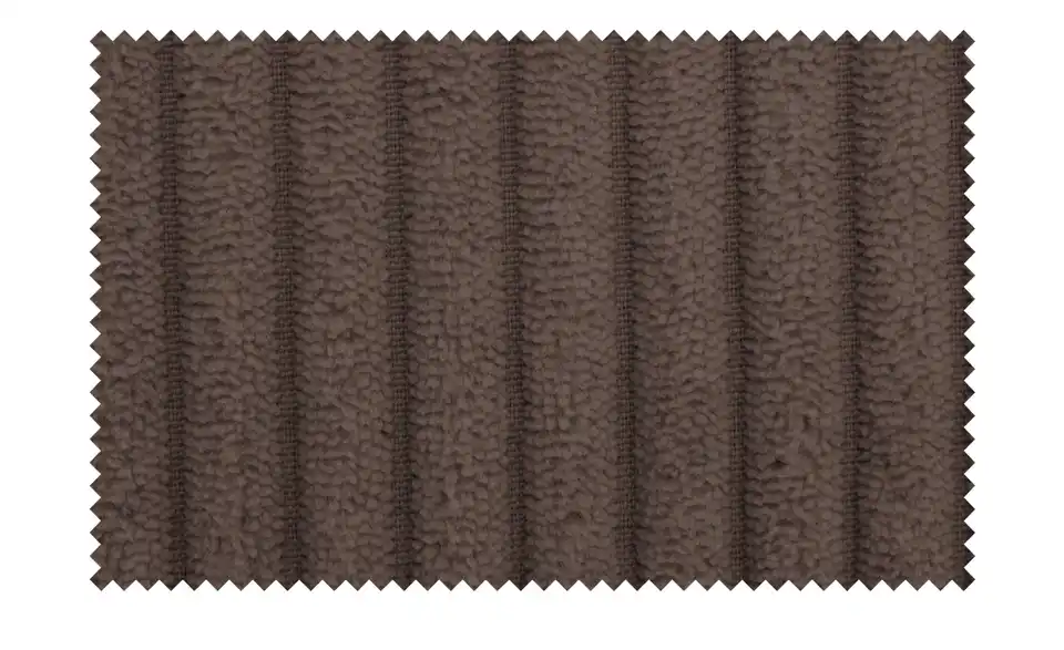 Ecksofa Arte mit verstellbaren Kopfstützen, Stoffstruktur