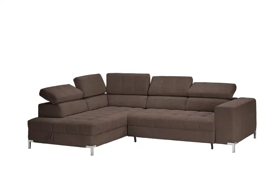 Ecksofa Arte mit verstellbaren Kopfstützen, Funktionsansicht