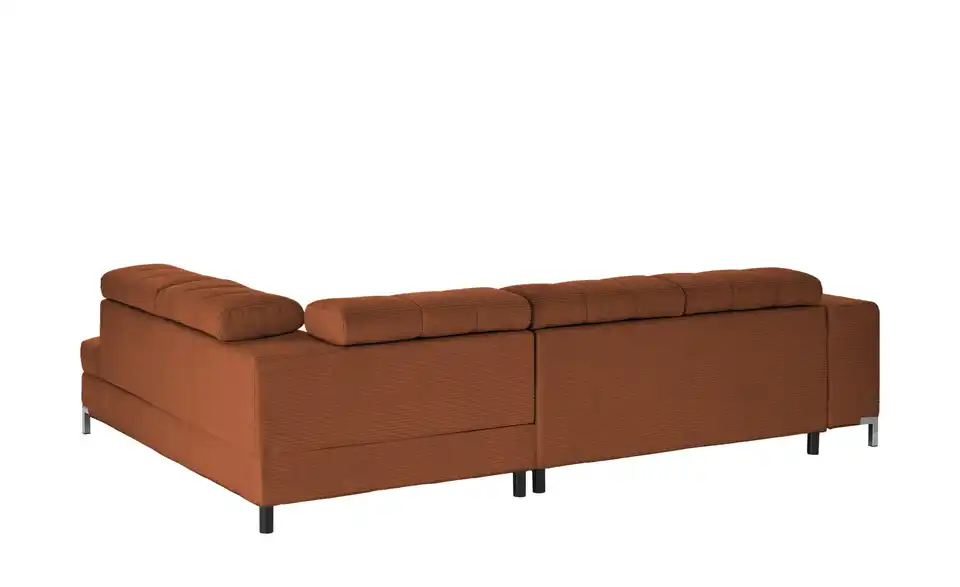Ecksofa Arte mit verstellbaren Kopfstützen, Rückansicht