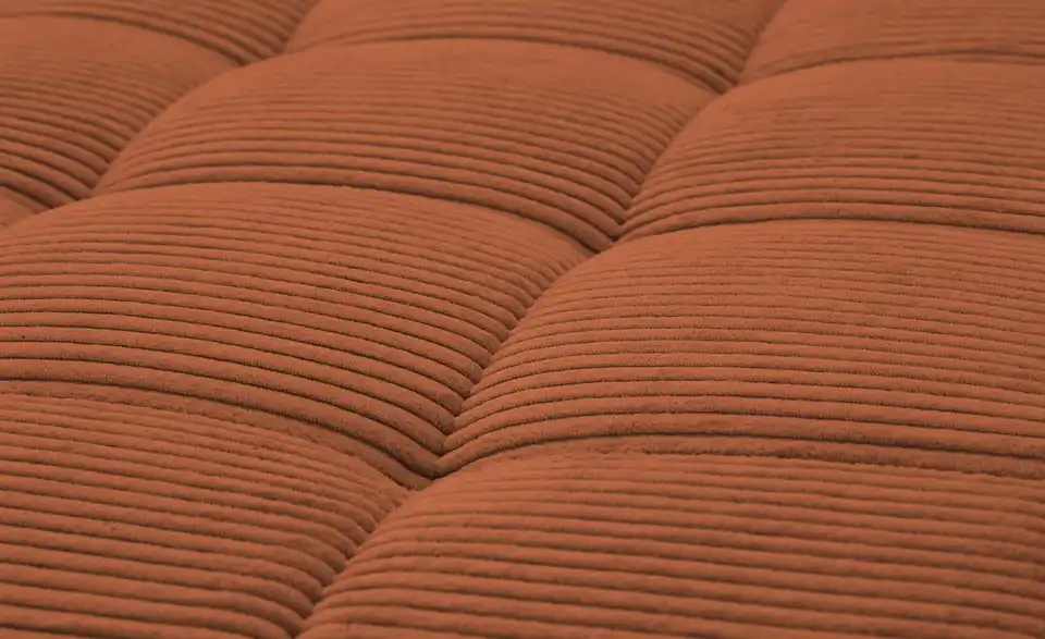 Ecksofa Arte mit verstellbaren Kopfstützen, Detailansicht