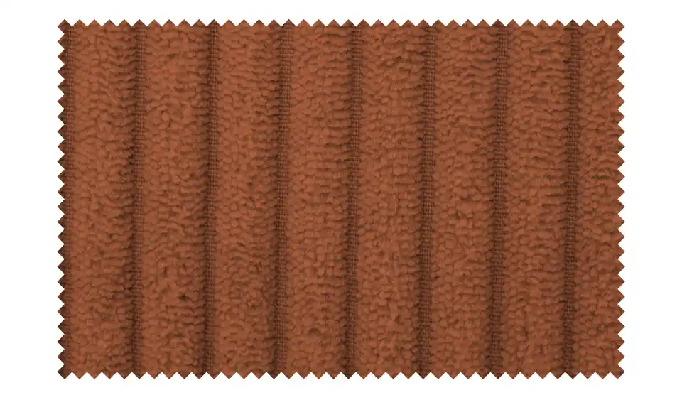 Ecksofa Arte mit verstellbaren Kopfstützen, Stoffstruktur