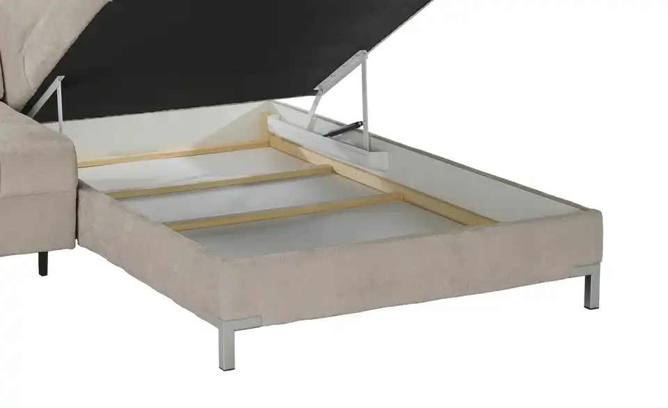 Ecksofa Arte mit verstellbaren Kopfstützen, Detailansicht