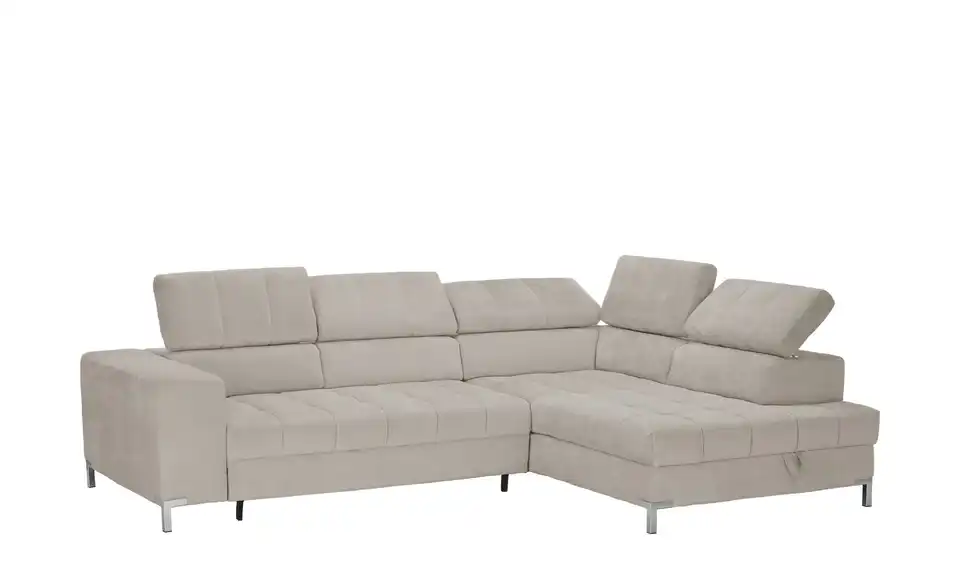 Ecksofa Arte mit verstellbaren Kopfstützen, Funktionsansicht