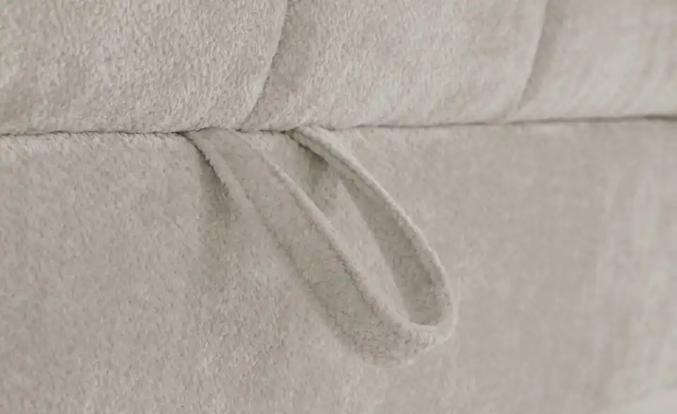 Ecksofa Arte mit verstellbaren Kopfstützen, Detailansicht