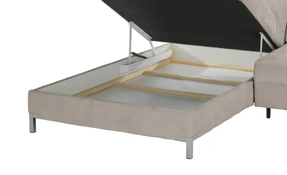 Ecksofa Arte mit verstellbaren Kopfstützen, Detailansicht