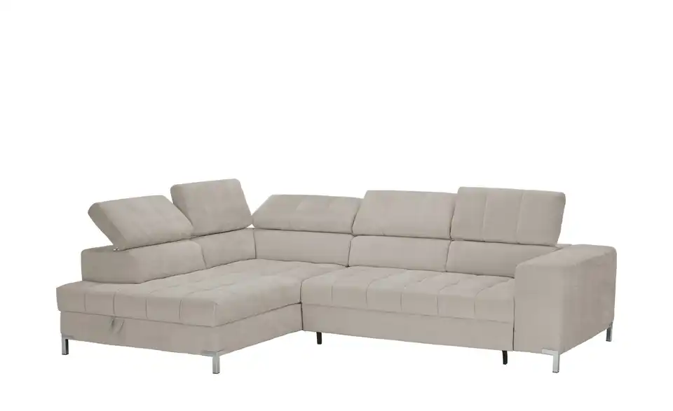 Ecksofa Arte mit verstellbaren Kopfstützen, Funktionsansicht