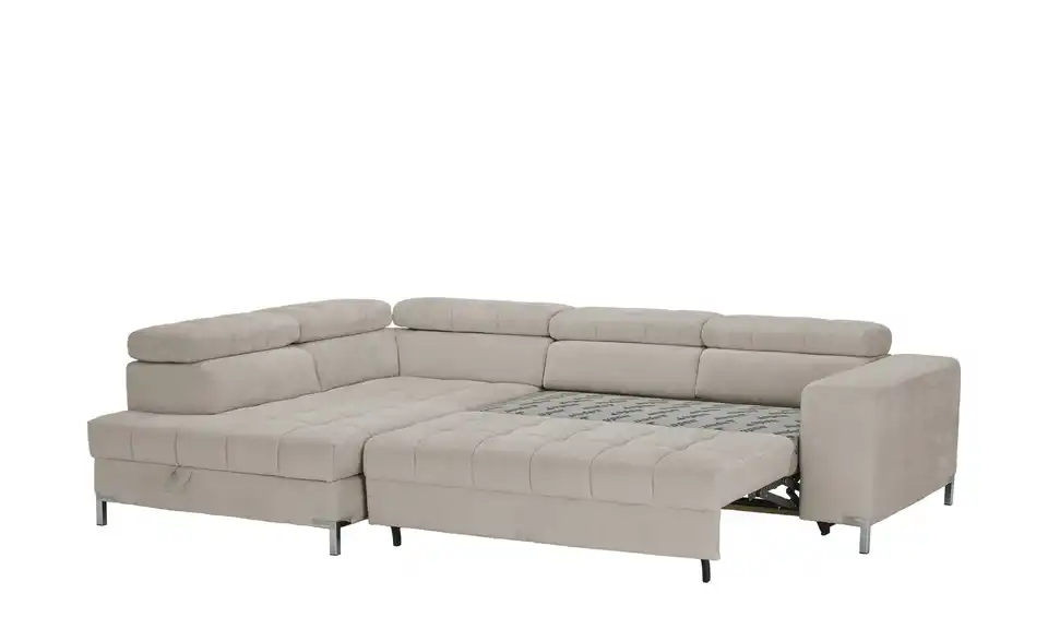 Ecksofa Arte mit verstellbaren Kopfstützen, Funktionsansicht