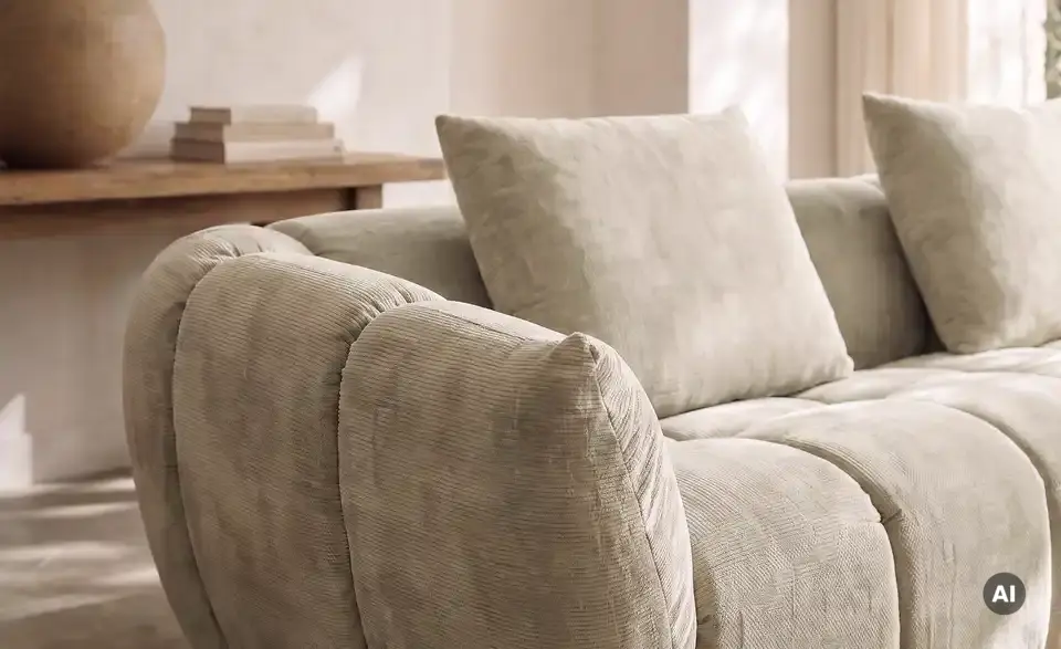 Höffner Selection Sofa Olia inklusive Hocker, Detailansicht