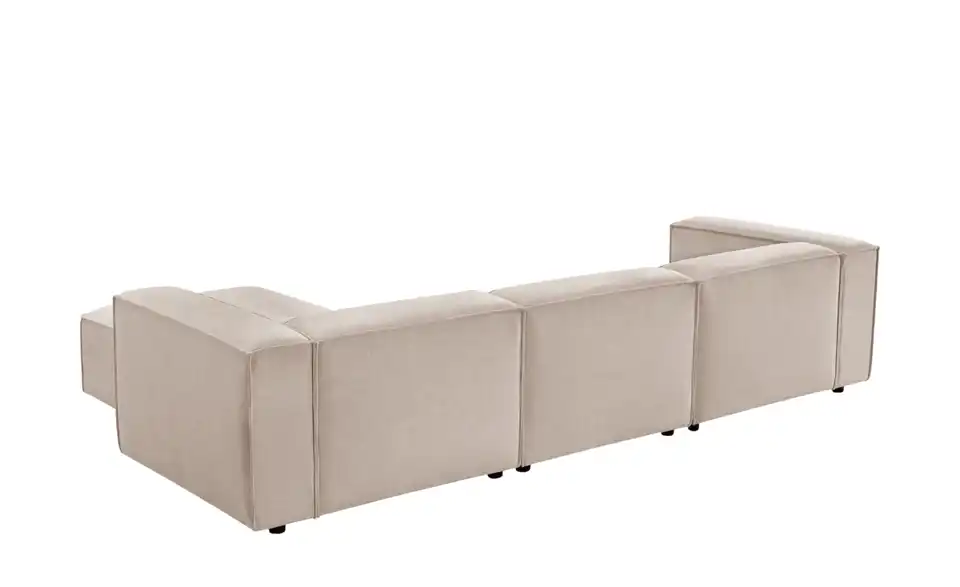 Höffner-Selection Big Sofa Sienna inklusive Hocker, Rückansicht