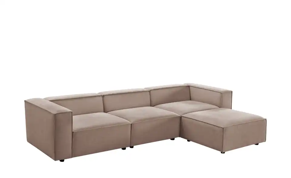 Höffner-Selection Big Sofa Sienna inklusive Hocker, Perspektive